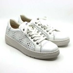 Pitillos sneaker wit leder 10442